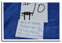 #10 FEEDDOG PART #181843 SINGER 750 SERIES AND OTHER SEWING MACHINES